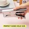 Heavy-Duty Full-Strip Metal Plier Stapler, Large Capacity Stapler with Standard 24/6 Metal Staples 1000 pcs for Desktop Work Office & School Supplies